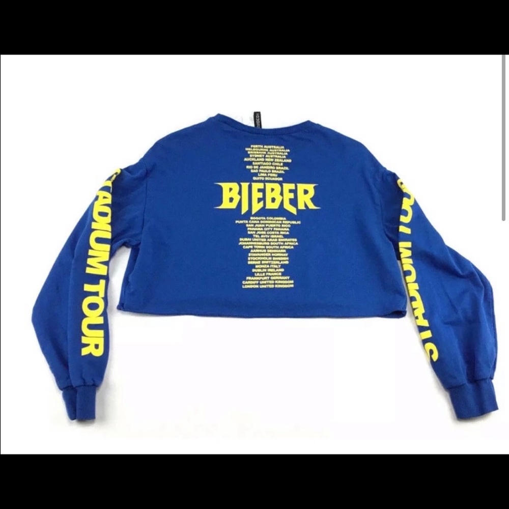 Excellent Condition Justin Bieber your Crop Top